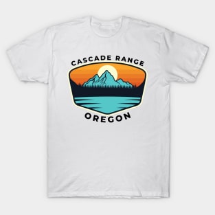 Cascade Range Oregon - Travel T-Shirt